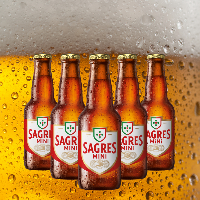 Sagres Mini 200ml - 5er Pack