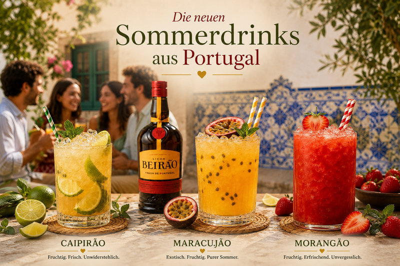 Die 3 besten Sommer-Cocktails mit Licor Beirão