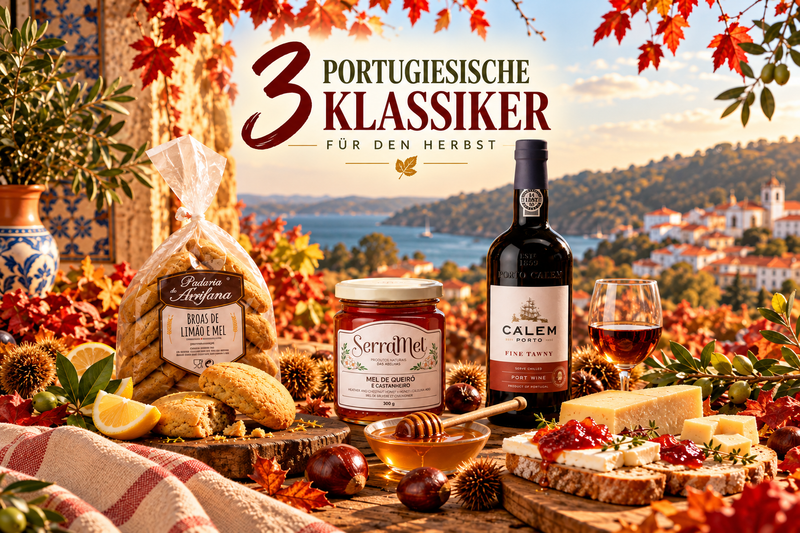 3 portugiesische Klassiker für den Herbst: Broas, Honig und Portwein