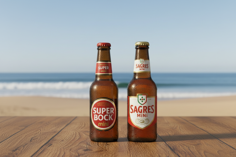 Portugiesisches Bier – Super Bock, Sagres und die beliebten „Mini“-Flaschen