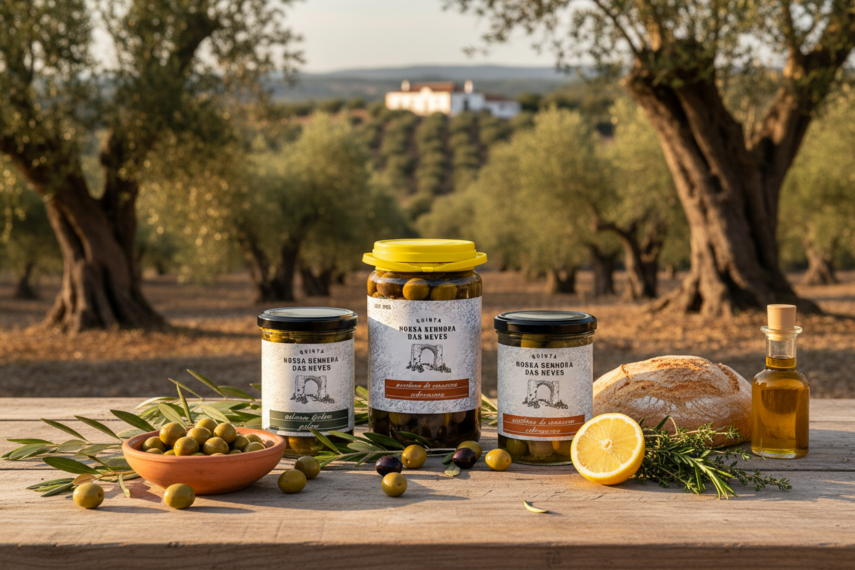 Quinta Nossa Senhora das Neves – Premium-Oliven aus dem Alentejo