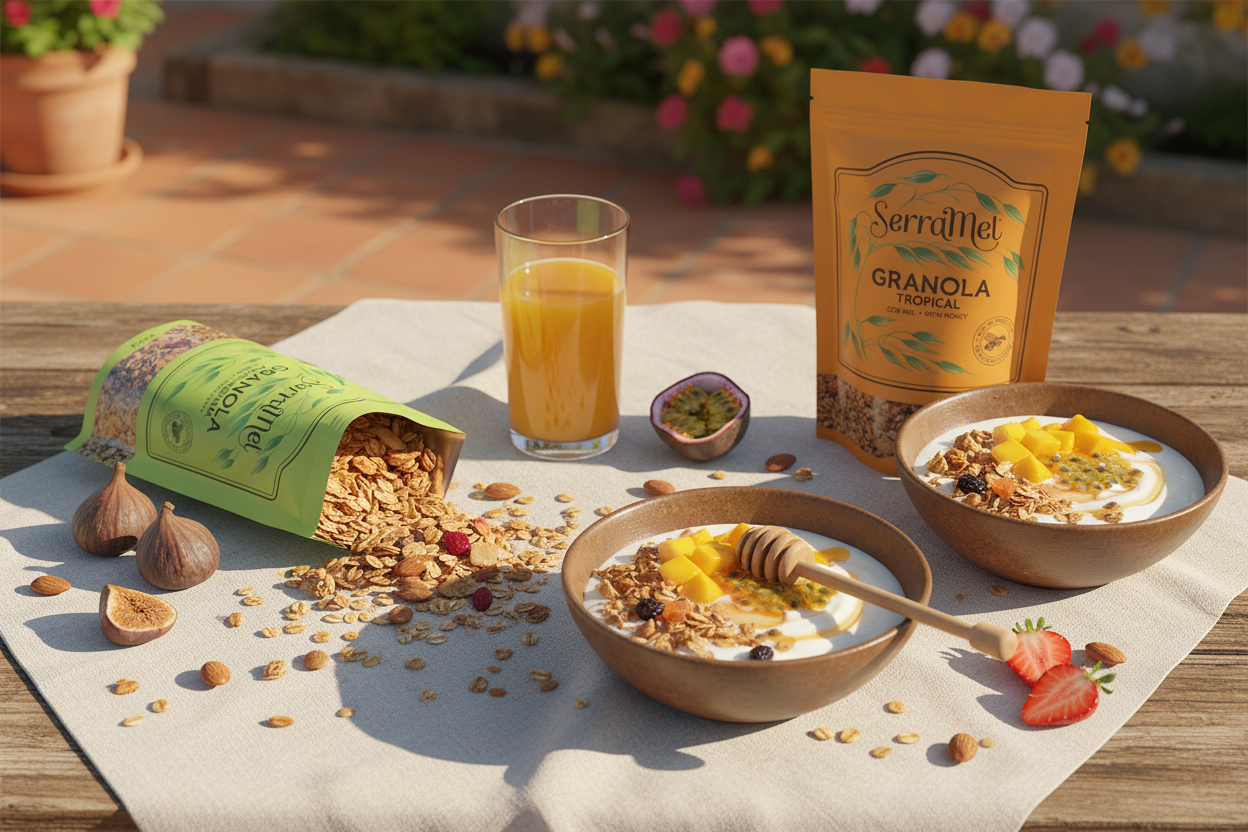 Serramel Granola – Portugiesischer Genuss mit Honig, Tradition und natürlicher Energie