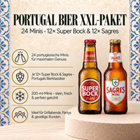Portugal Bier XXL-Paket – 24 Minis Super Bock & Sagres