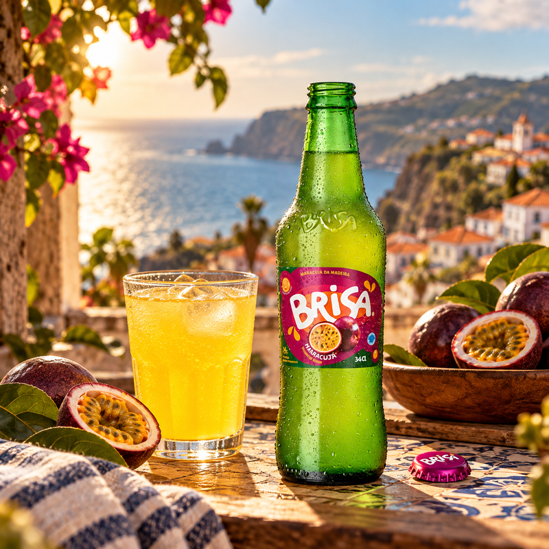 Brisa Maracujá – Original Maracuja-Limonade aus Madeira