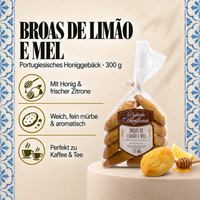 Padaria da Arrifana Broas de Limão e Mel 300g