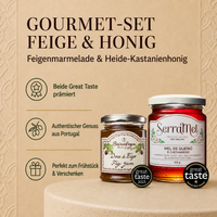 Gourmet-Set: Feigenmarmelade & Heide-Kastanienhonig