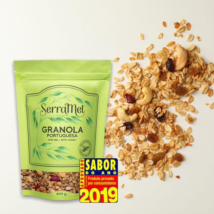 Serramel - Granola Portuguesa mit Honig 400g