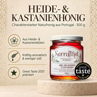 Serramel - Heide- und Kastanienhonig "Mel de Queiró e Castanheiro" 300g