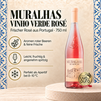 Muralhas Vinho Verde Rosé DOC 750ml