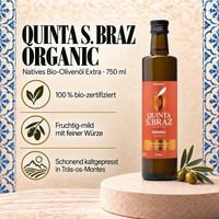Quinta de S. Braz Organic - Natives Olivenöl Extra BIO 750ml