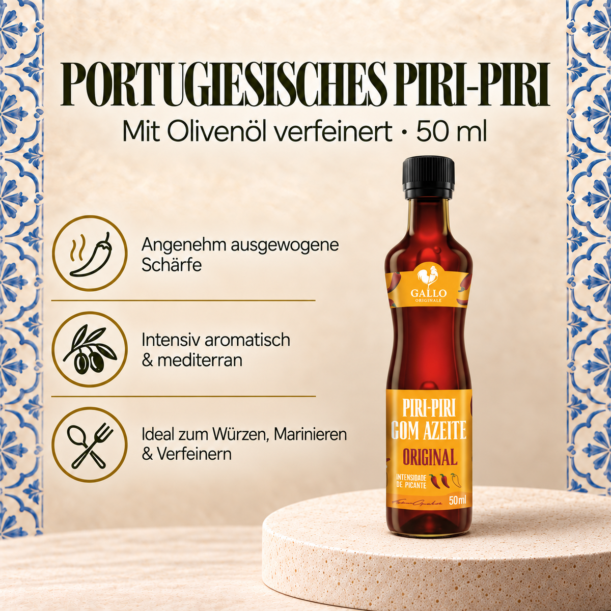 Piri-Piri mit Olivenöl 50 ml