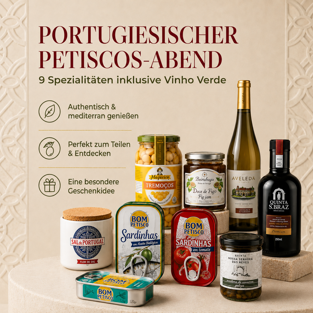 Portugal Petiscos – Premium Tapas-Set