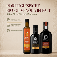 Quinta S. Braz Probierpaket – 3 Bio-Olivenöle aus Trás-os-Montes