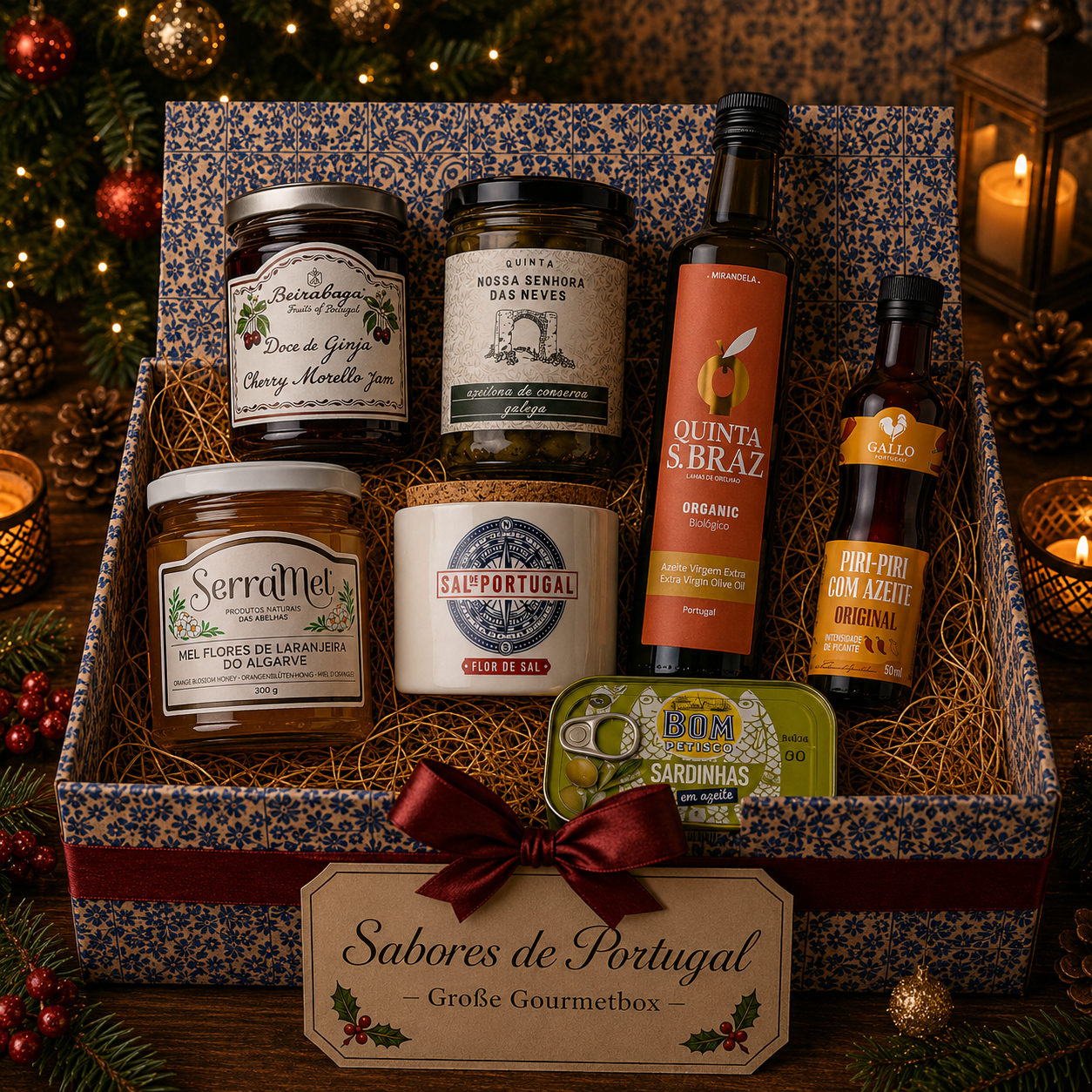 Sabores de Portugal – Große portugiesische Gourmetbox
