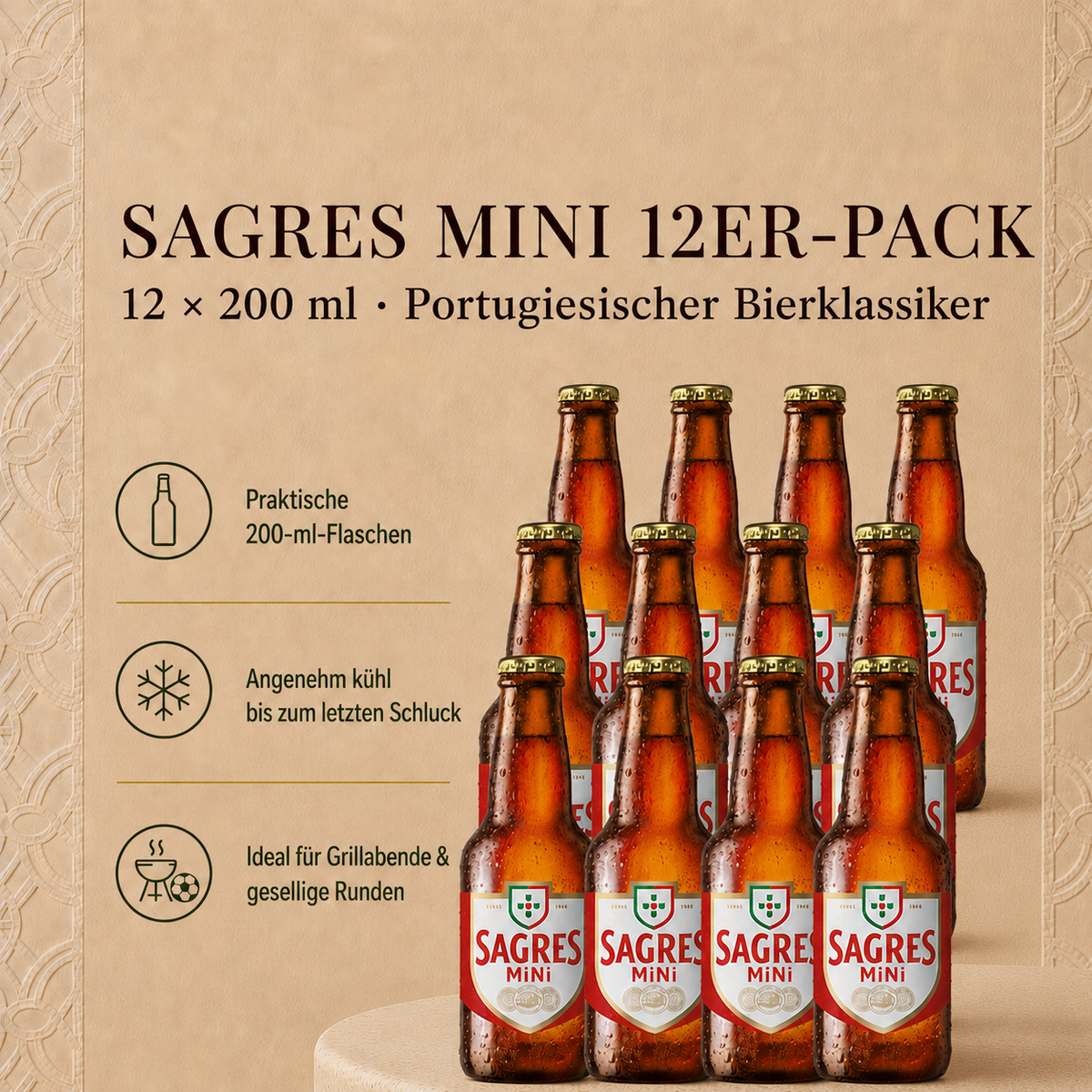 Sagres Mini 12x 200ml