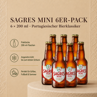 Sagres Mini 200ml - 6er Pack