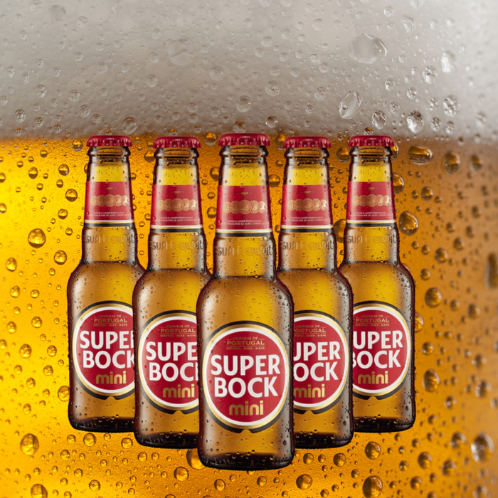 Super Bock Mini 200ml - 5er Pack