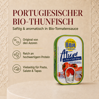 Thunfisch in Bio-Tomatensauce 120g
