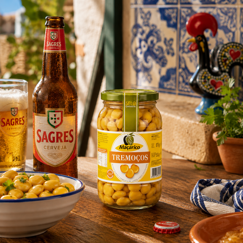 Maçarico Tremoços – Portugiesische Lupinenkerne 870 g
