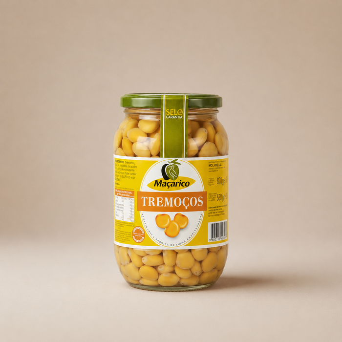 Maçarico Tremoços – Portugiesische Lupinenkerne 870 g