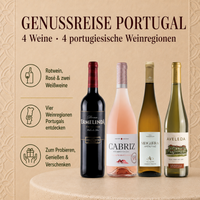 Genussreise Portugal – Exklusives Wein Probierpaket 4x750ml