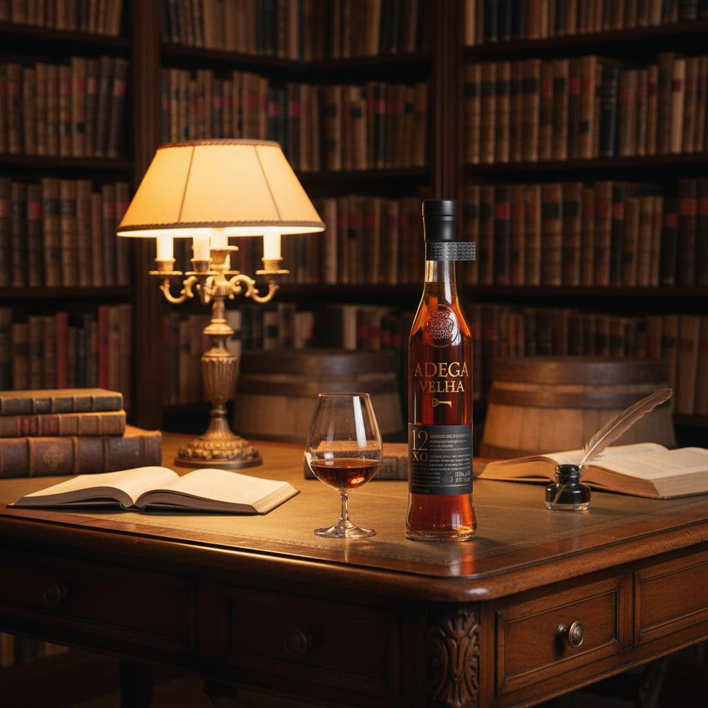 Aguardente Adega Velha 12 Anos XO - Quinta Library