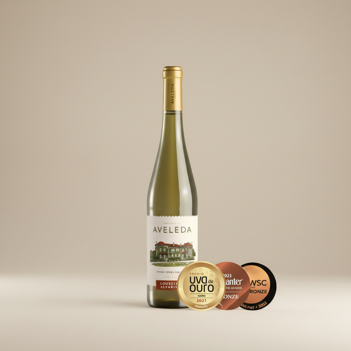 Aveleda Loureiro Alvarinho DOC Vinho Verde 750ml - Mit korrekter Flasche