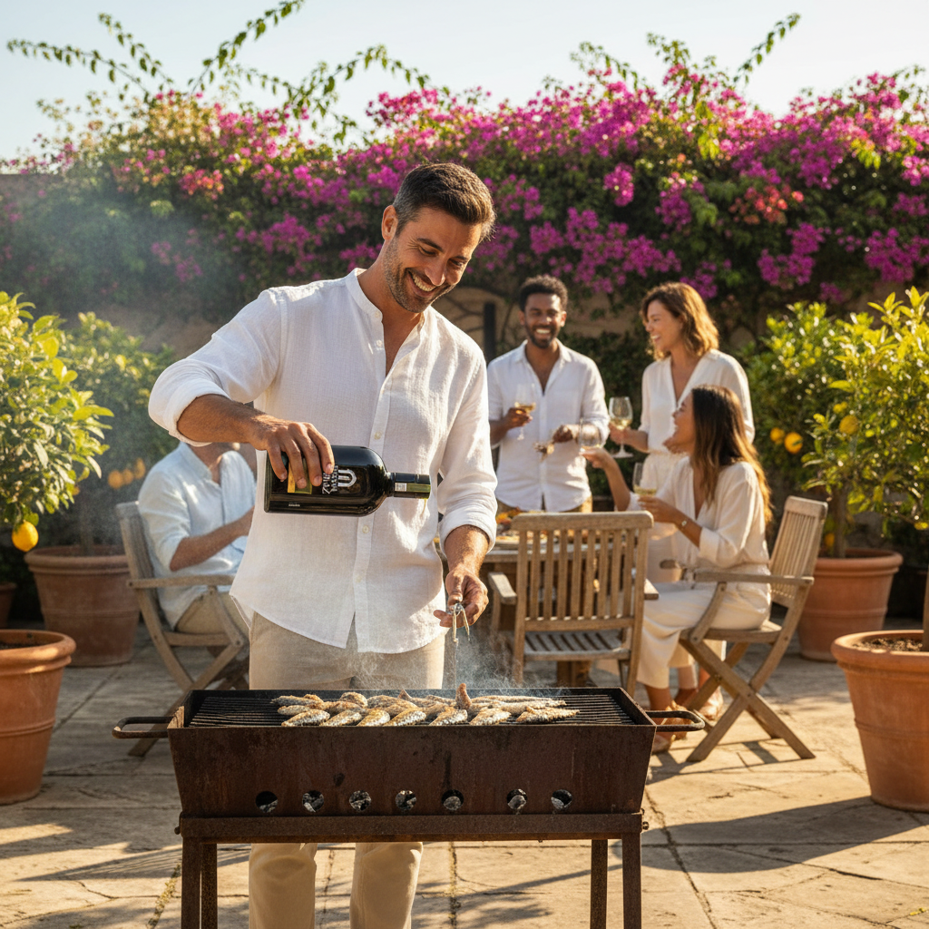 Barbecue Sardinen