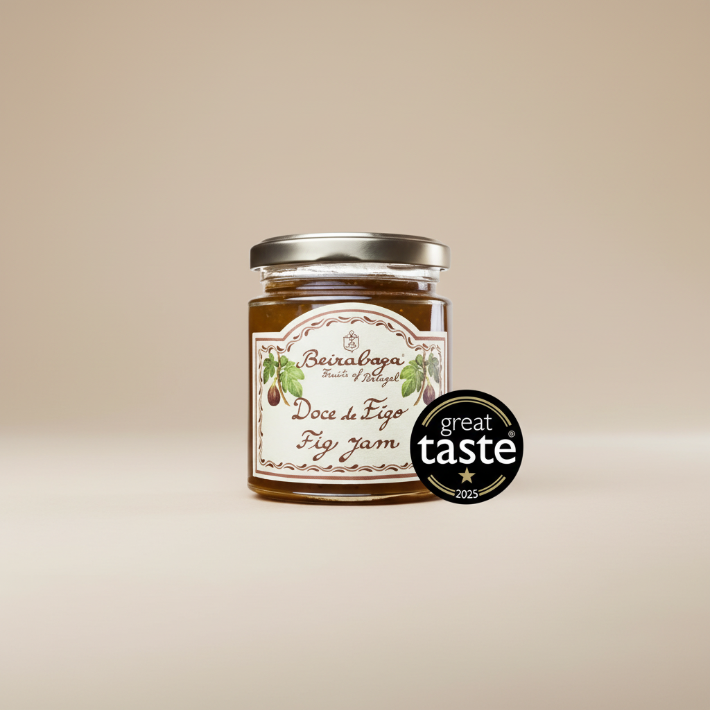 Beira Baga - Feigen-Fruchtmarmelade 270g - Neutraler Hintergrund