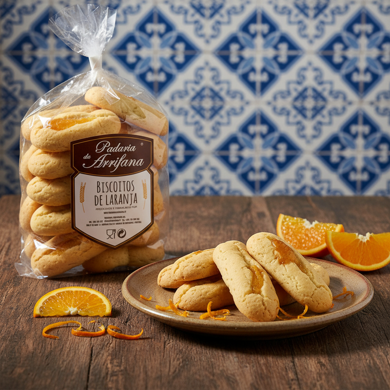 Biscoitos de Laranja - Azulejos 1:1