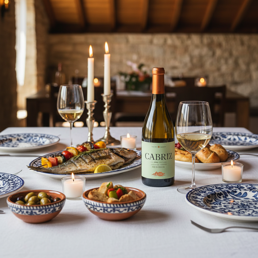 Cabriz Reserva DOC Dão Branco - Elegant Dinner