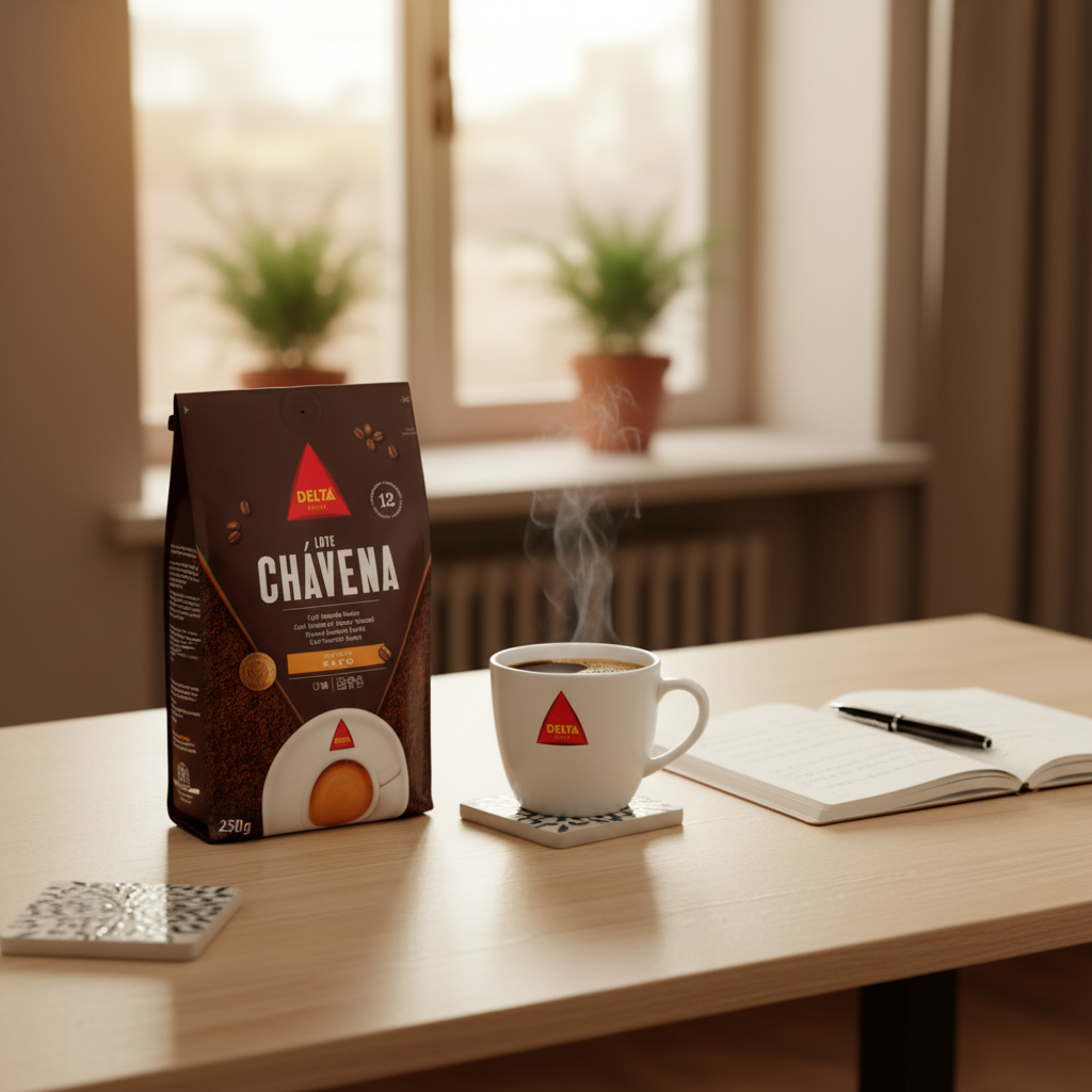 Delta Kaffee gemahlen - Workspace