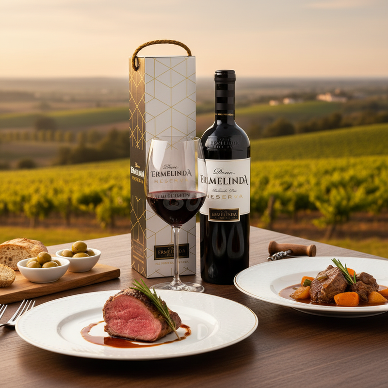 Dona Ermelinda Reserva Tinto 750ml - Elegantes Dinner