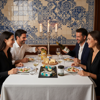 Elegantes Dinner Innen