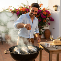Grillen Hand