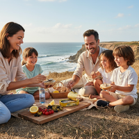 Küsten Picknick
