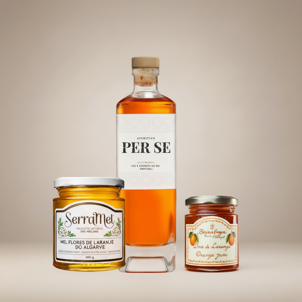 Orangen-Produkte - neutral