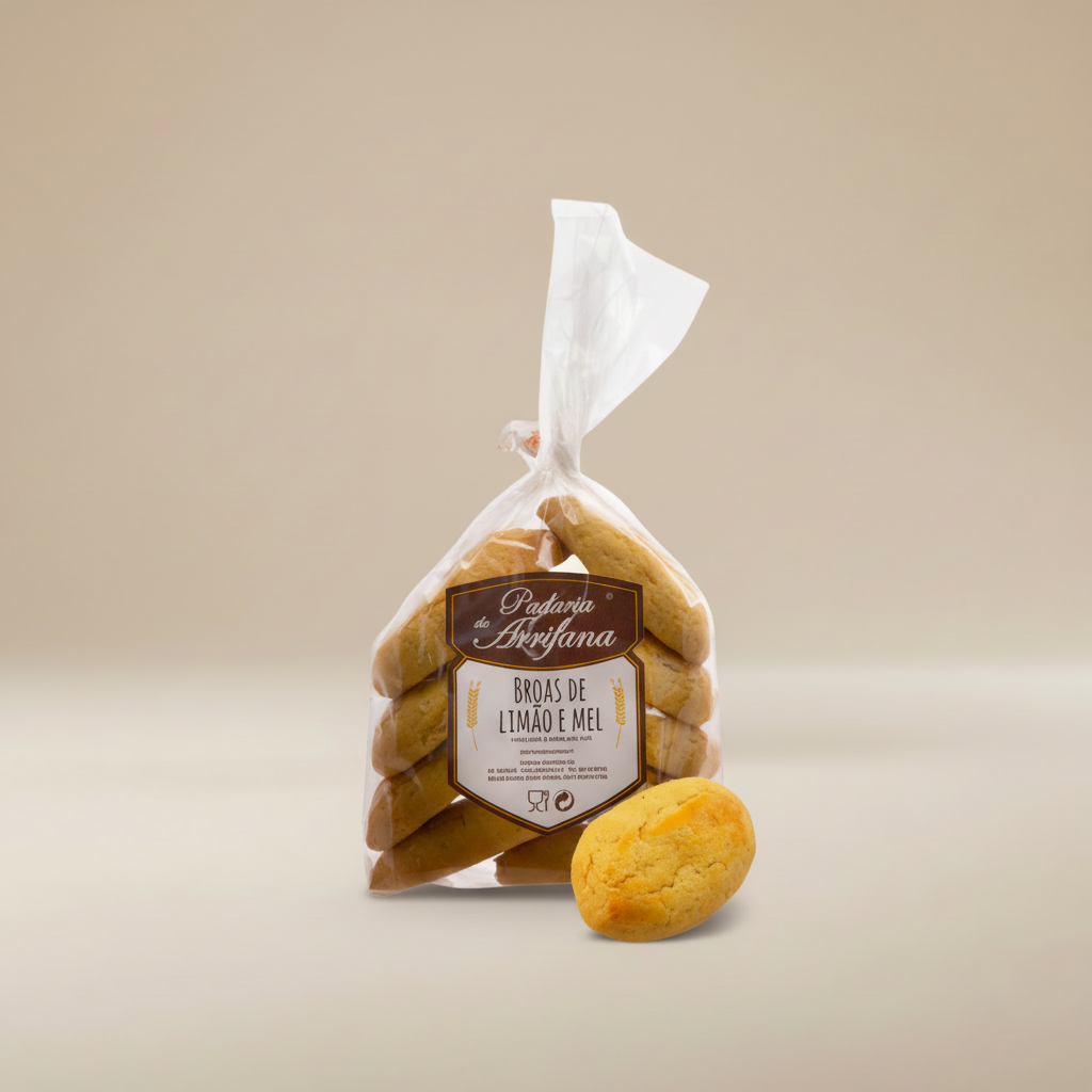 Padaria da Arrifana Broas de Limão e Mel 300g - Neu