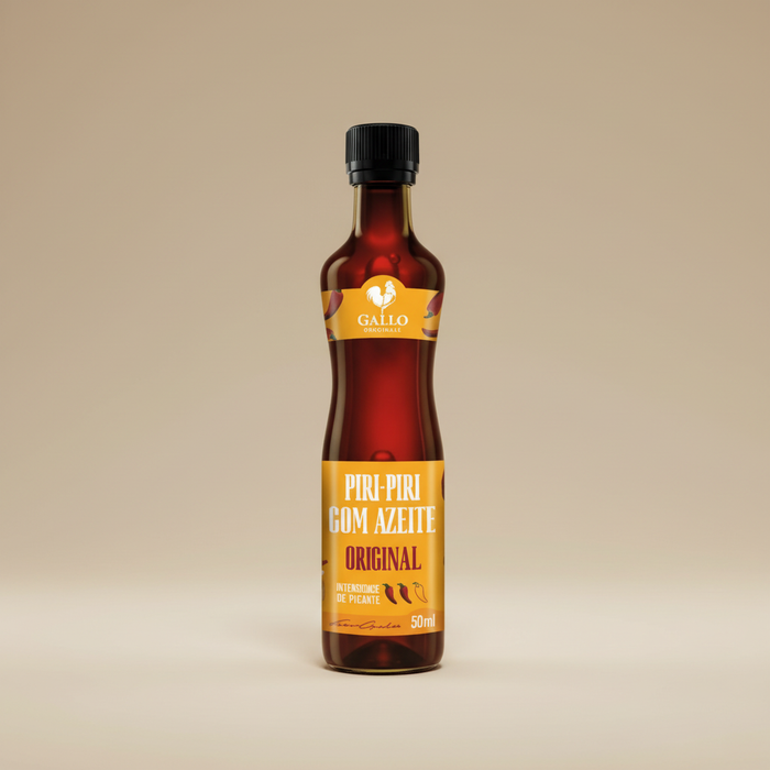Piri-Piri mit Olivenöl 50 ml - Neutraler Hintergrund