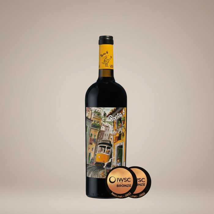 Porta 6 Regional Lisboa Tinto 750ml - Neutraler Hintergrund