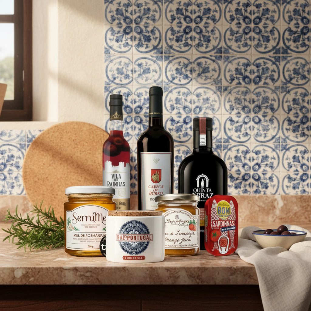 Portugal Genussset – Realistisches Lifestyle Setting