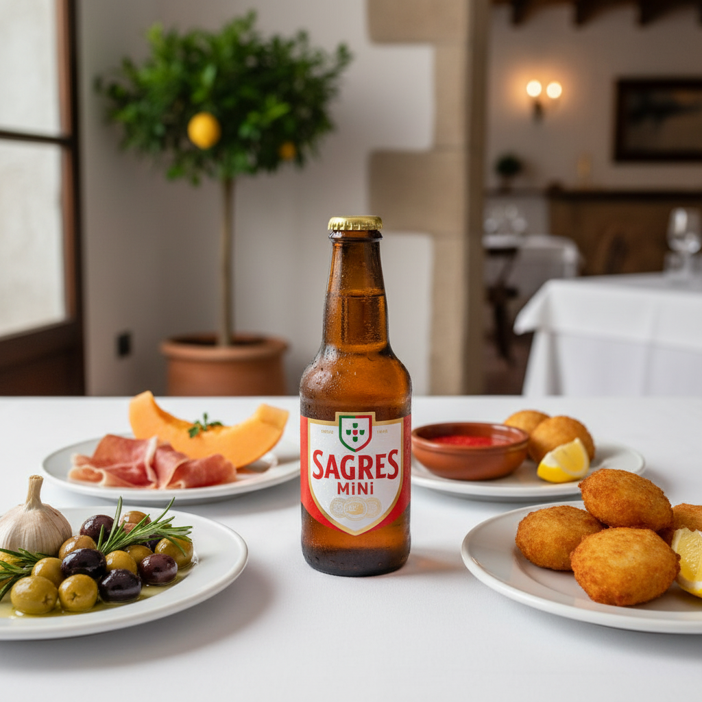 Sagres Mini mit Tapas