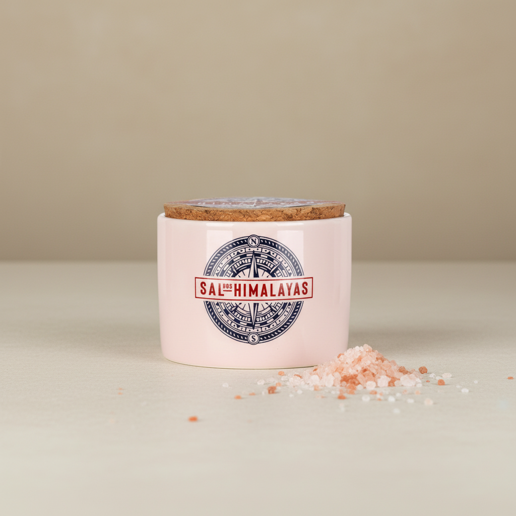 Sal dos Himalayas Rosa - Quinta de Jugais 150g - Neutraler Hintergrund
