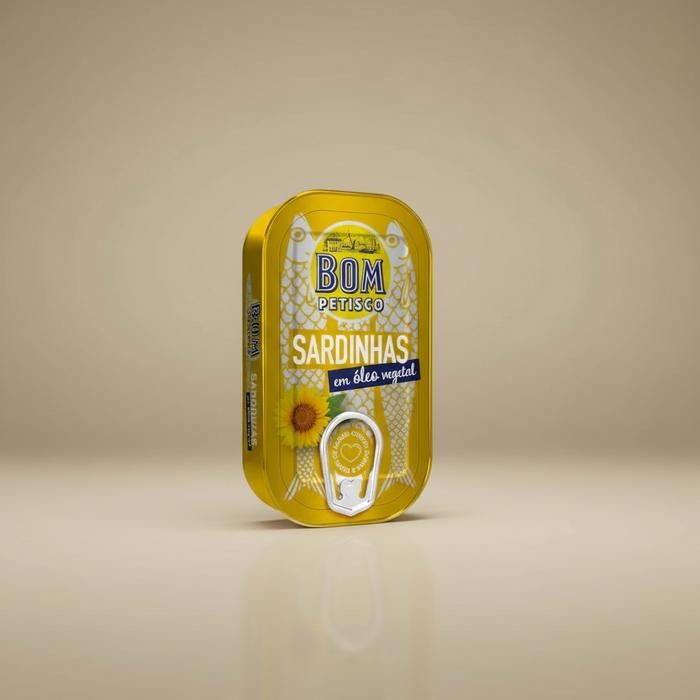 Sardinen in pflanzlichem Öl 120g - identischer Stil