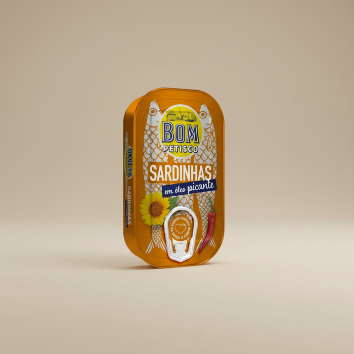 Sardinen in pflanzlichem Öl (pikant) 120g