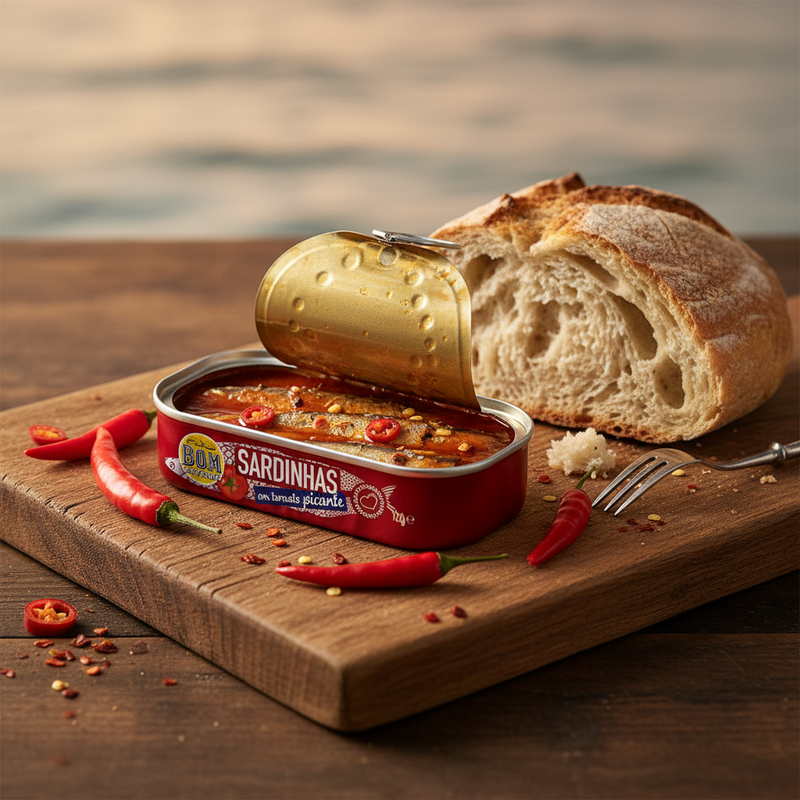 Sardinen in Tomatensauce (pikant) 120g