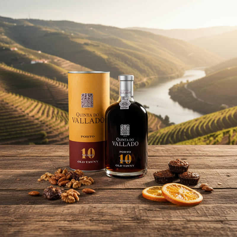 Vallado Porto 10 Anos 500ml - Douro-Tal mit Spezialitäten