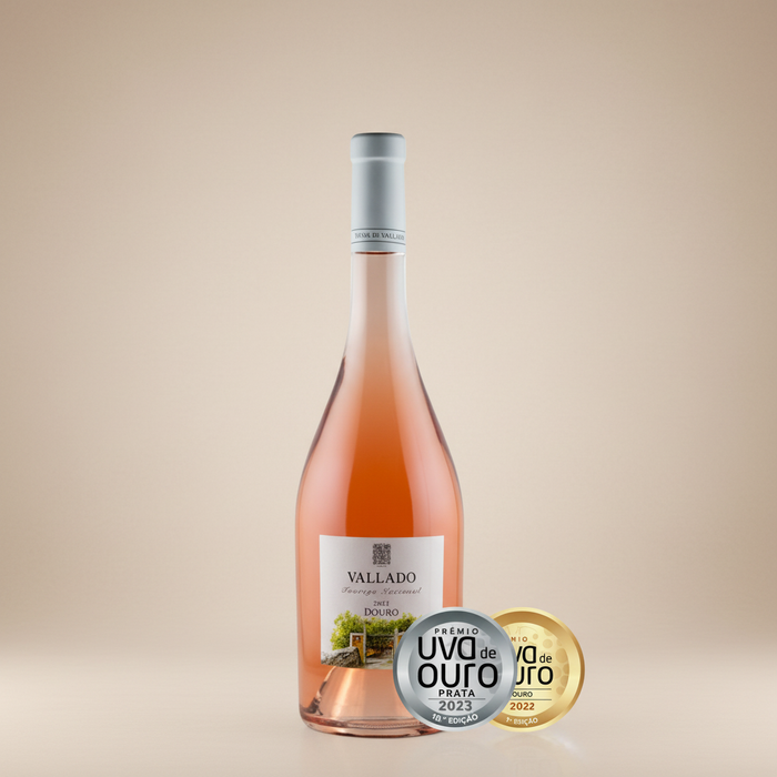 Vallado Touriga Nacional DOC Douro Rosé 750ml - Neutraler Hintergrund