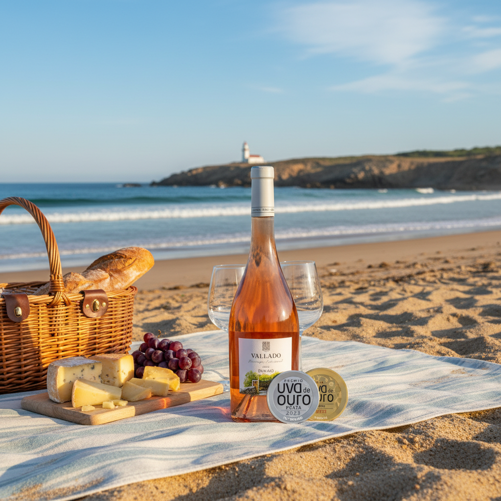 Vallado Touriga Nacional DOC Douro Rosé - Beach Picnic