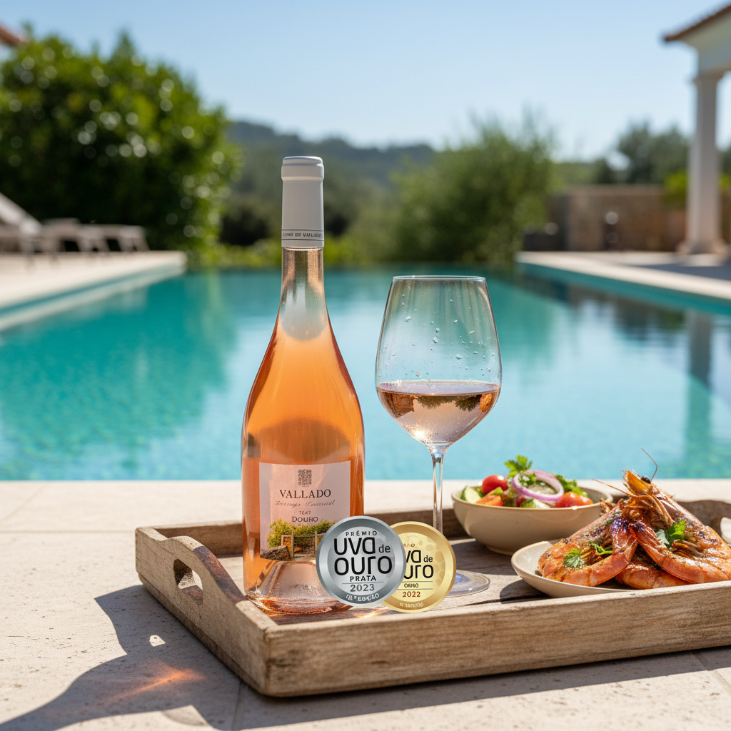 Vallado Touriga Nacional DOC Douro Rosé - Poolside